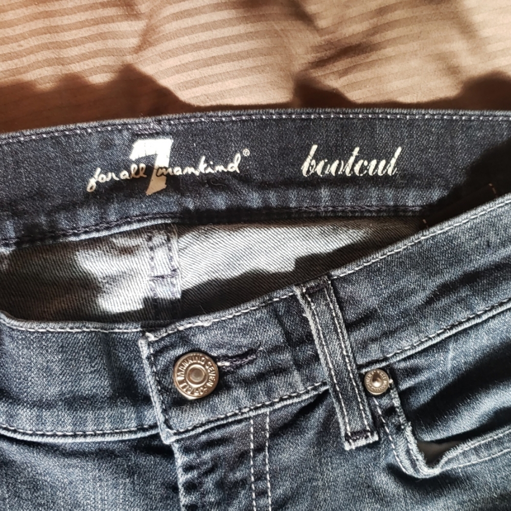 7 For All Mankind boot cut jeans